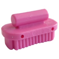Lego oválný kartáč velký, tmavě růžová (92355i DARK PINK)